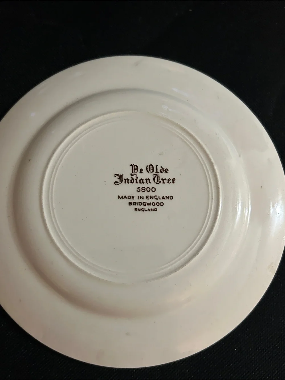 Porcelain Floral Dessert  2 small Plates - Pink & Green Accents ,